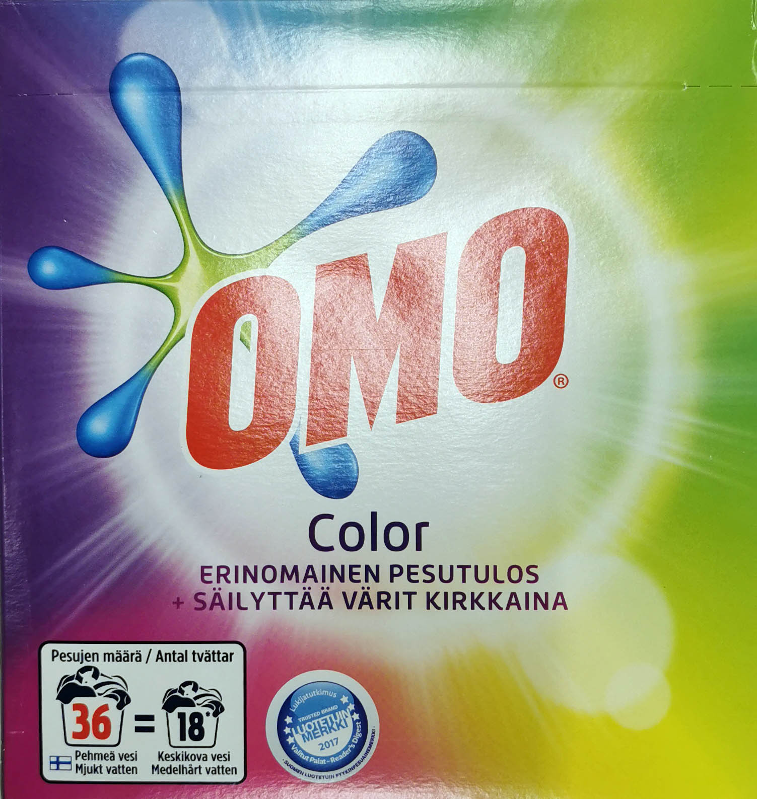 OMO washing powder color 1.26kg / 36w